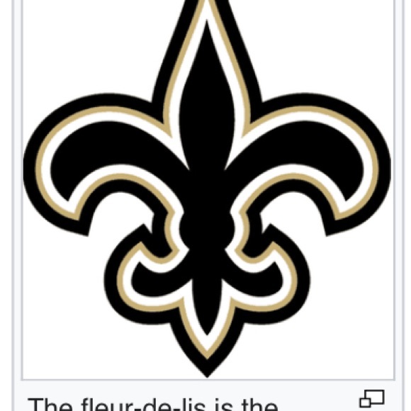 🟡 Vintage - Solid Metal - Aluminum or Pewter - Fleur-de-lis Symbol - Saints Fans - Picture 12 of 12